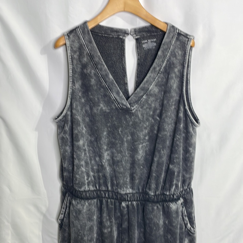 Lane Bryant cotton blend jumpsuit